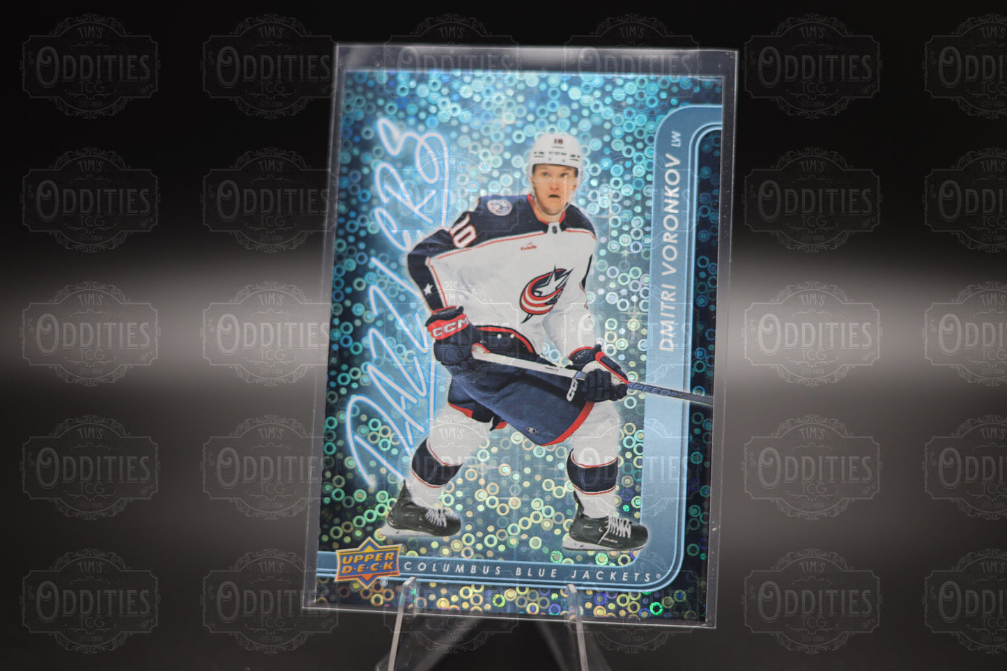 Dmitri Voronkov #DZ-38 2024 Upper Deck Dazzlers Blue