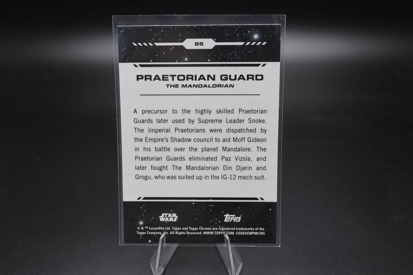 2024 Topps Chrome Star Wars #86 PRAETORIAN GUARD