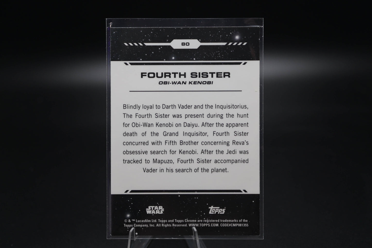 2024 Topps Chrome Star Wars Trading Card #80 Fourth Sister