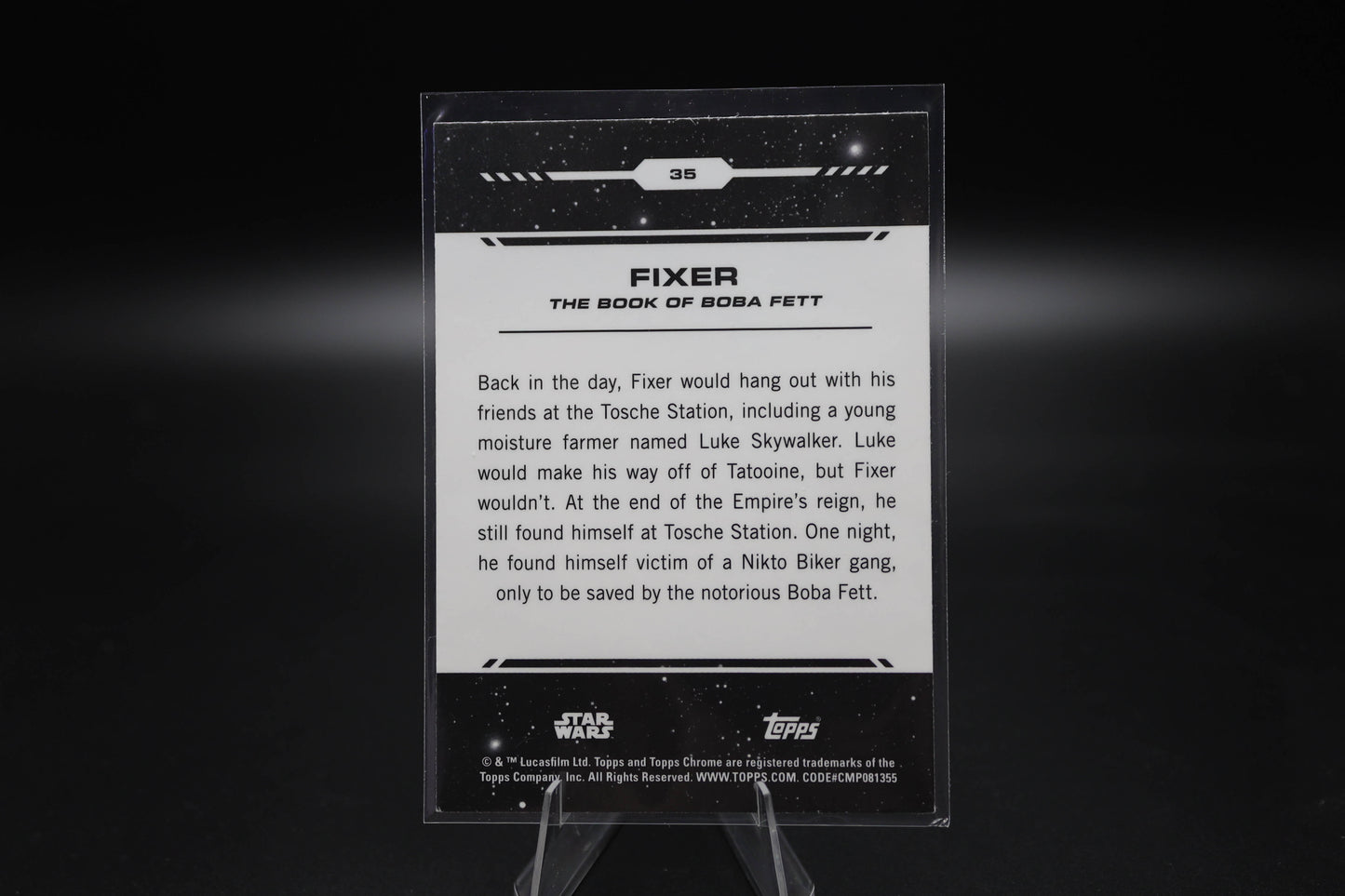 2024 Topps Chrome Star Wars #35 Fixer