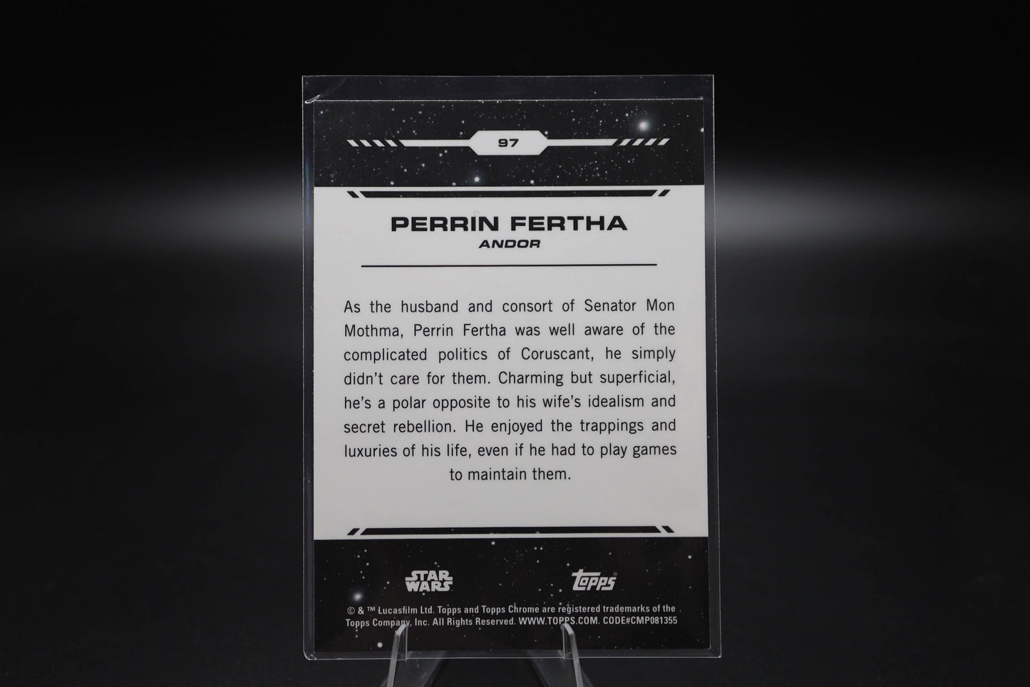 2024 Topps Chrome Star Wars #97 Perrin Fertha