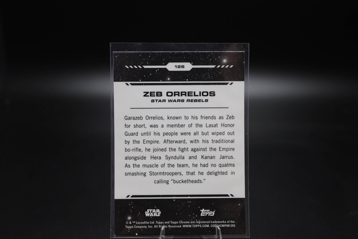2024 Topps Chrome Star Wars #126 Zeb Orrelios