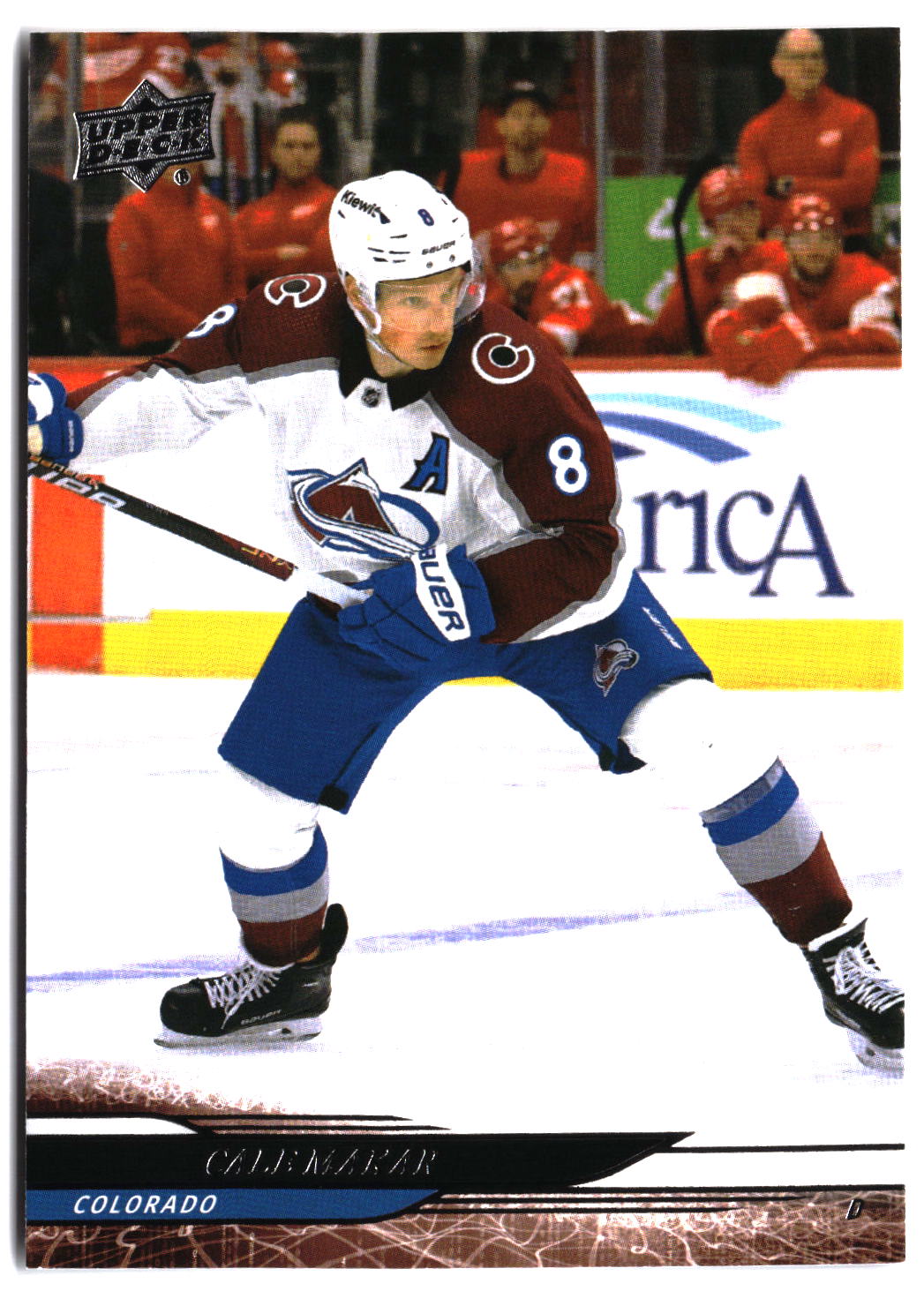 2024-25 Upper Deck #48 Cale Makar Silver Foil