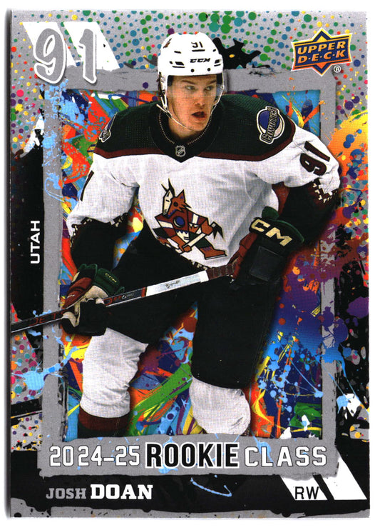 2024-25 Upper Deck #RC-12 Josh Doan 2024-25 Rookie Class