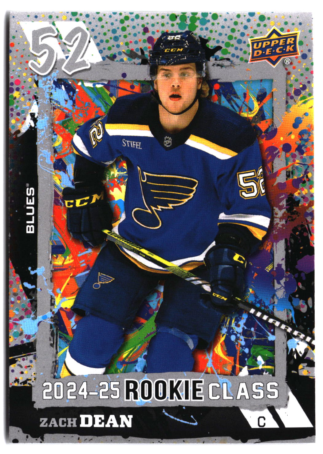 2024-25 Upper Deck #RC-4 Zach Dean 2024-25 Rookie Class