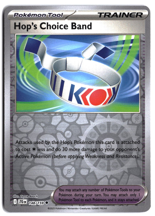 Hop's Choice Band #148/159 tcg SV09: Journey Together Reverse Holo