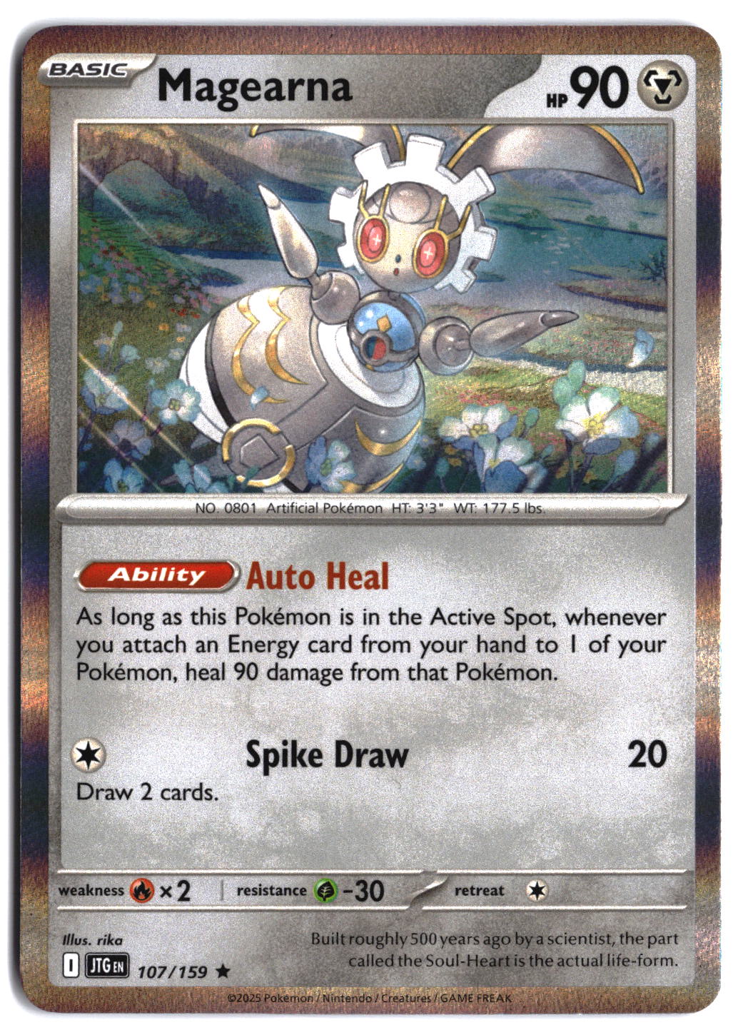 SV09: Journey Together Magearna #107/159 Holo
