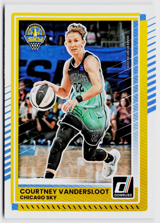 2025 Donruss WNBA #34 Courtney Vandersloot