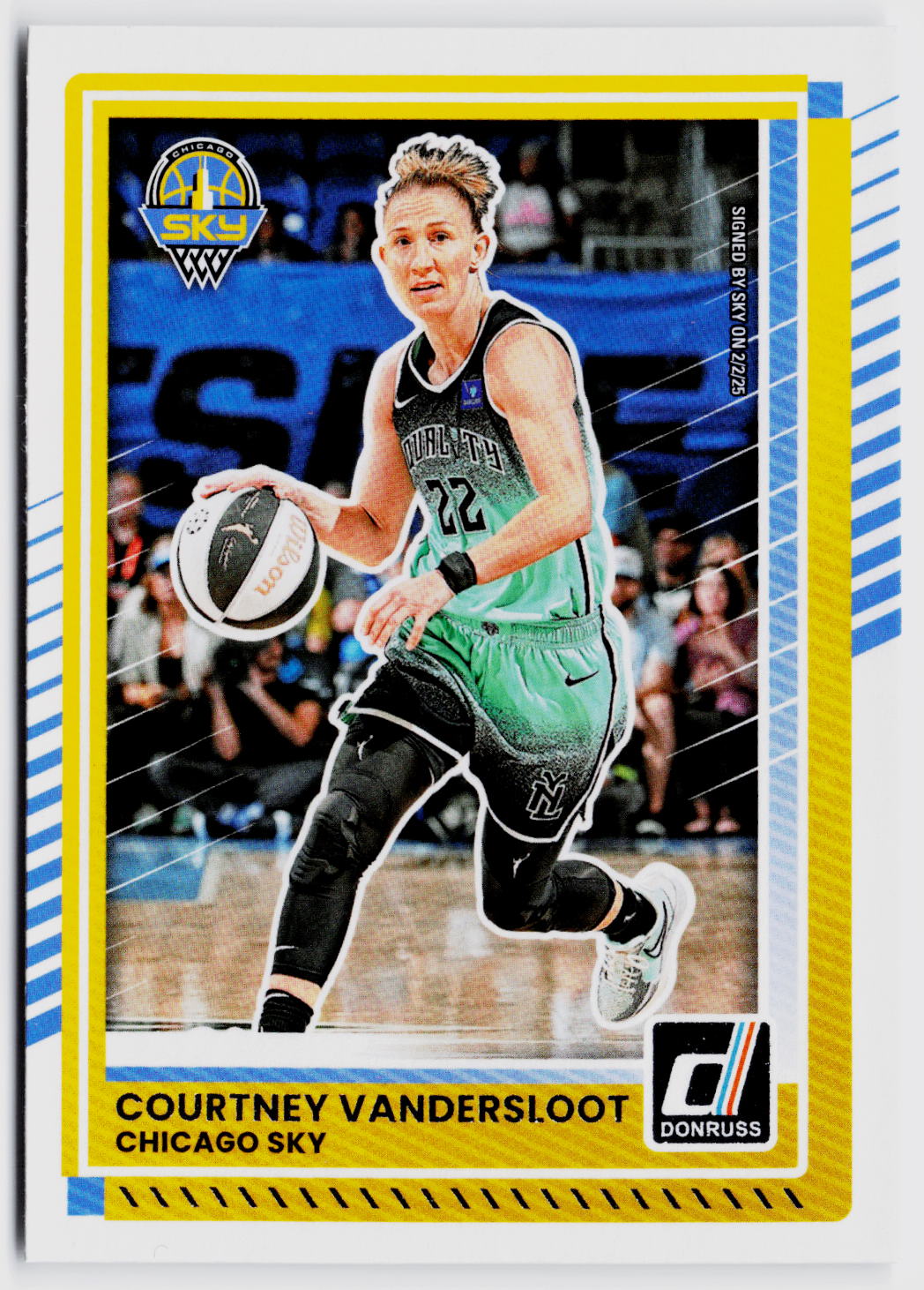 2025 Donruss WNBA #34 Courtney Vandersloot
