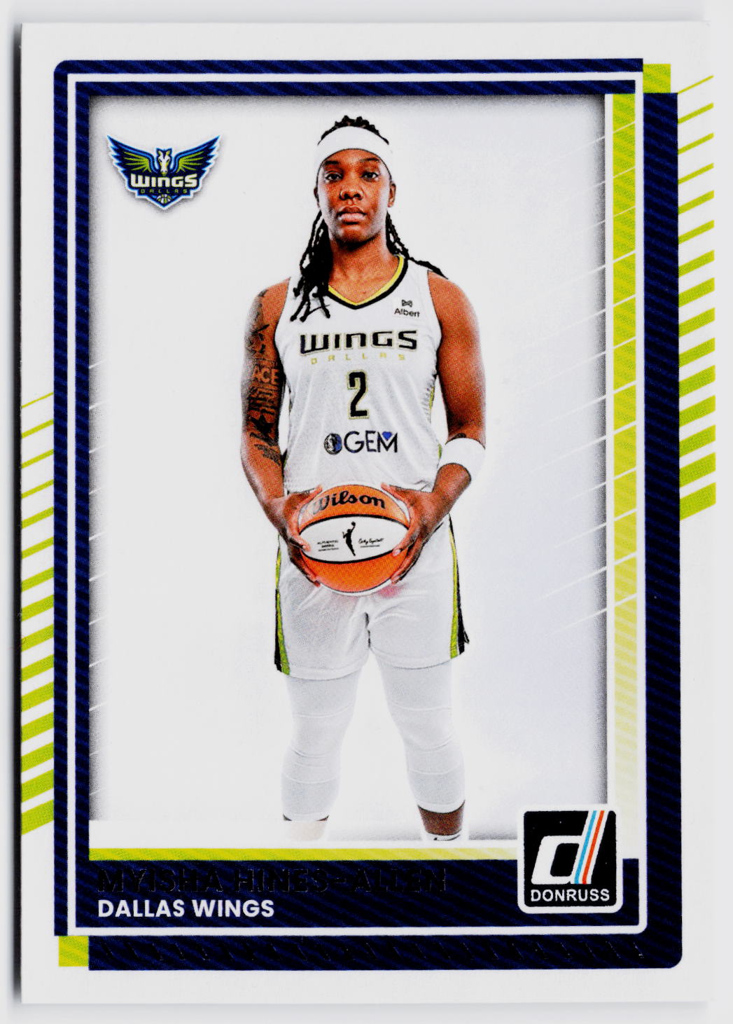 2025 Donruss WNBA #65 Myisha Hines-Allen