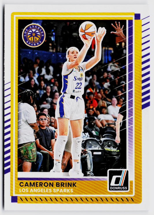 2025 Donruss WNBA #2 Cameron Brink