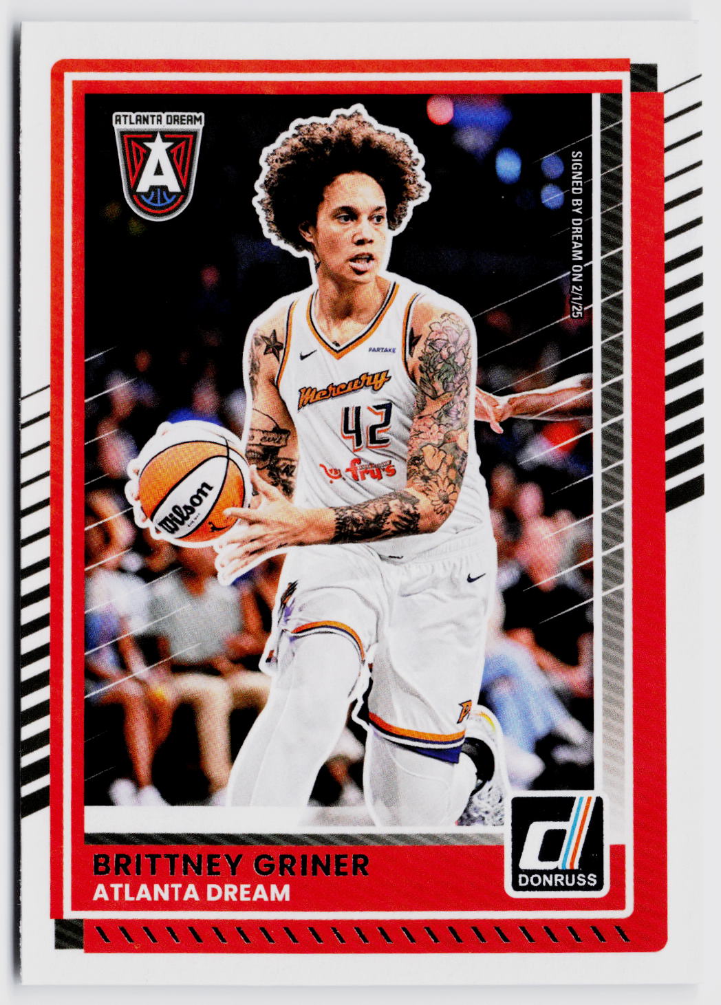 2025 Donruss WNBA #62 Brittney Griner