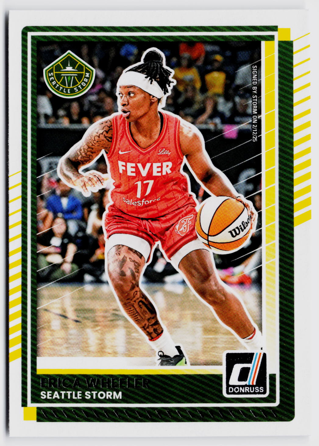 2025 Donruss WNBA #80 Erica Wheeler