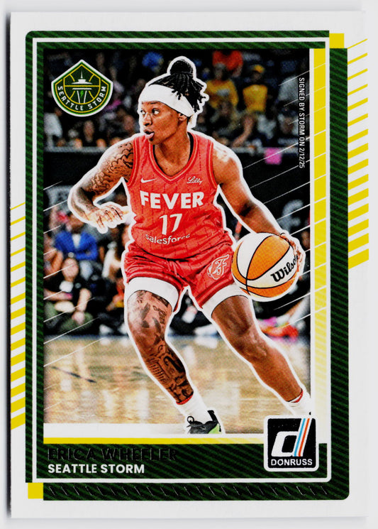 2025 Donruss WNBA #80 Erica Wheeler