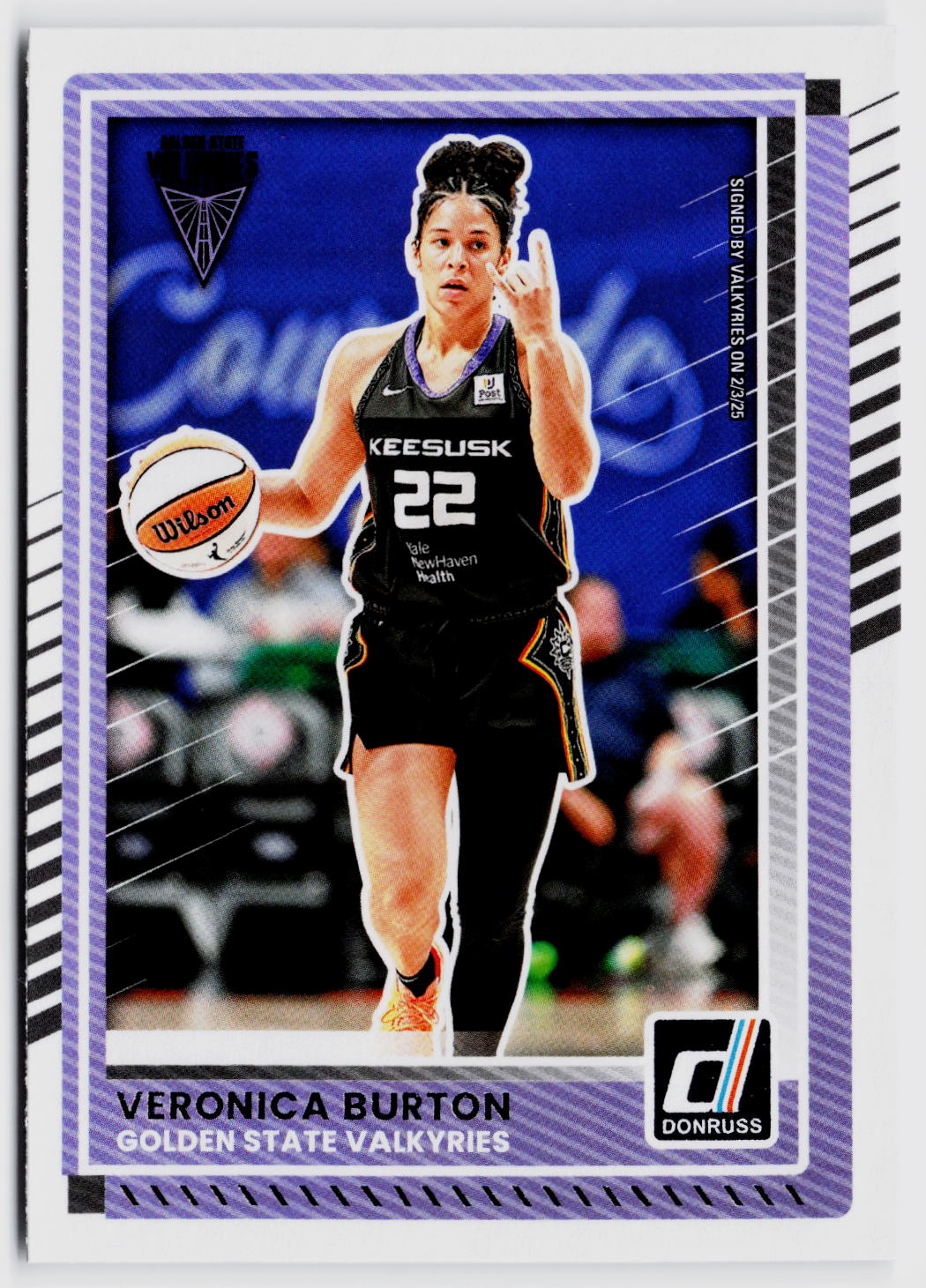 2025 Donruss WNBA #21 Veronica Burton