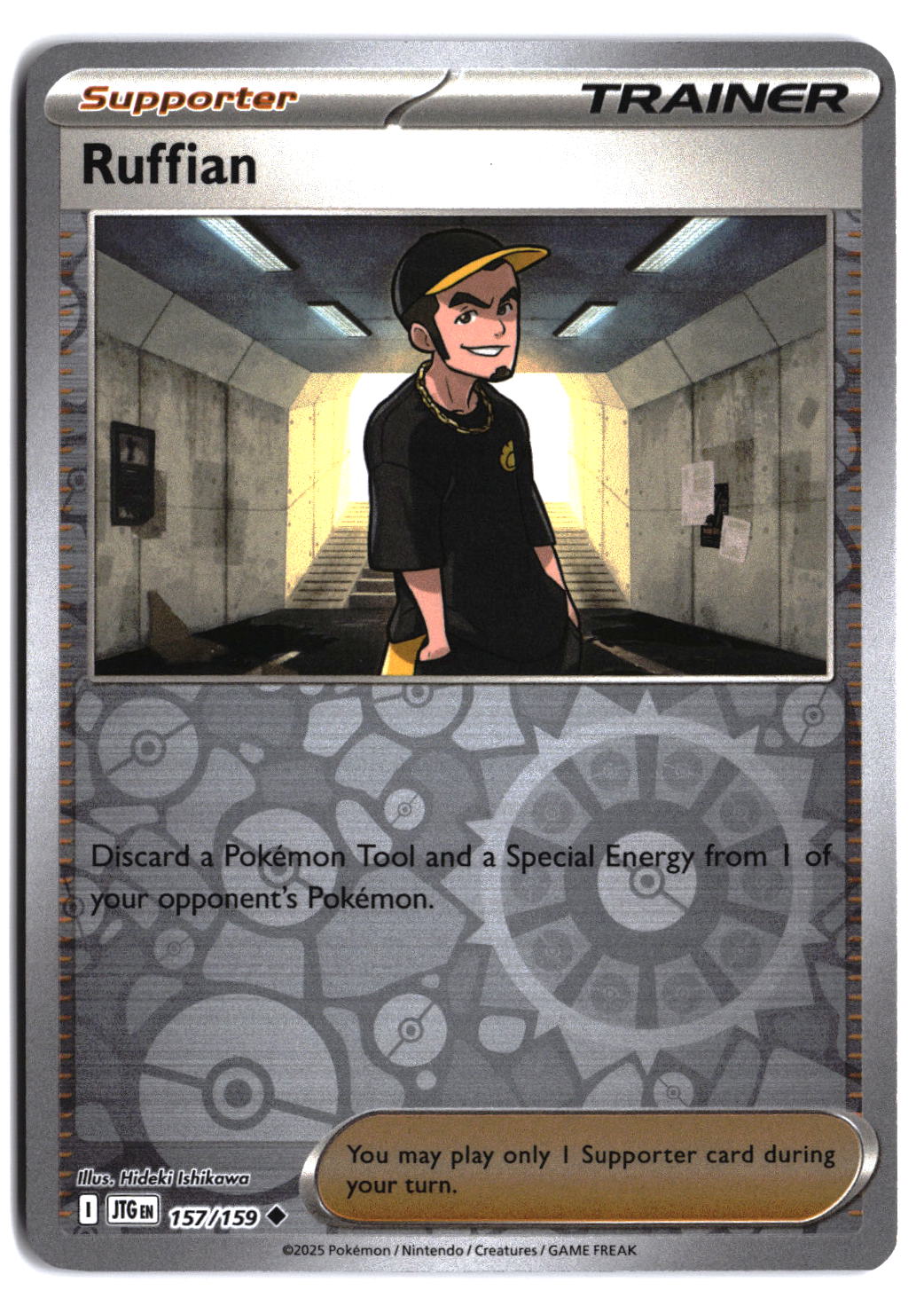 SV09: Journey Together Ruffian #157/159 Reverse Holo