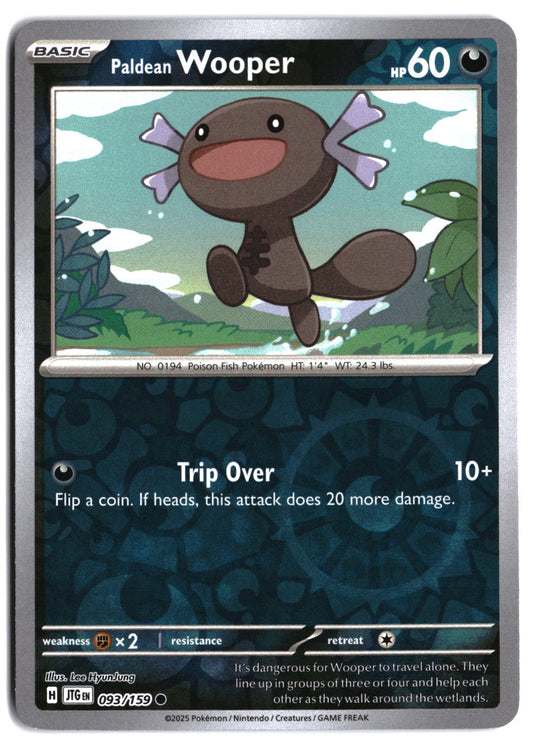 SV09: Journey Together #093/159 Paldean Wooper
