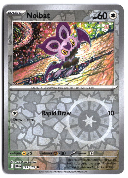 SV09: Journey Together Noibat #127/159 Reverse Holo