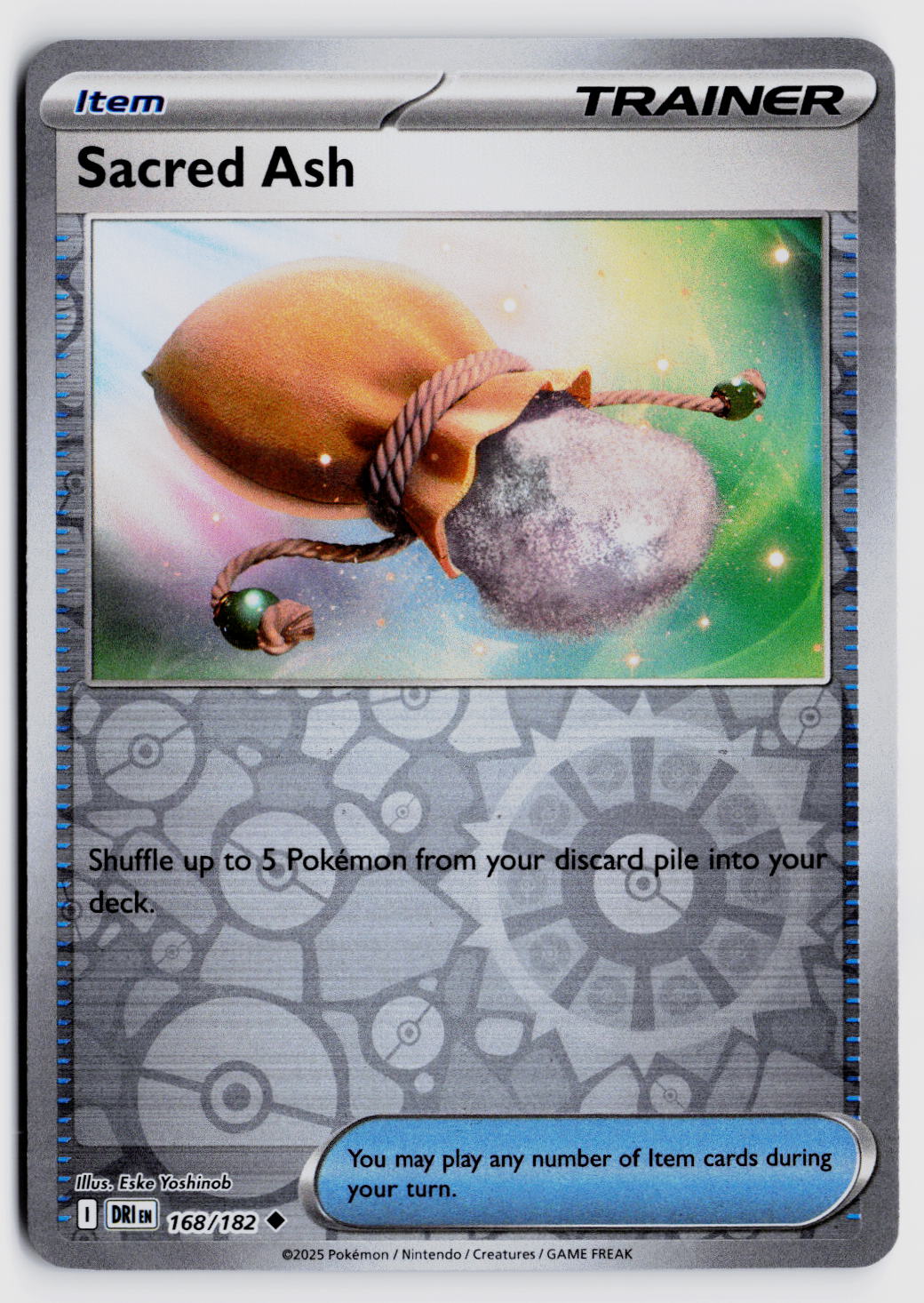 SV10: Destined Rivals #168/182 Sacred Ash Reverse Holo
