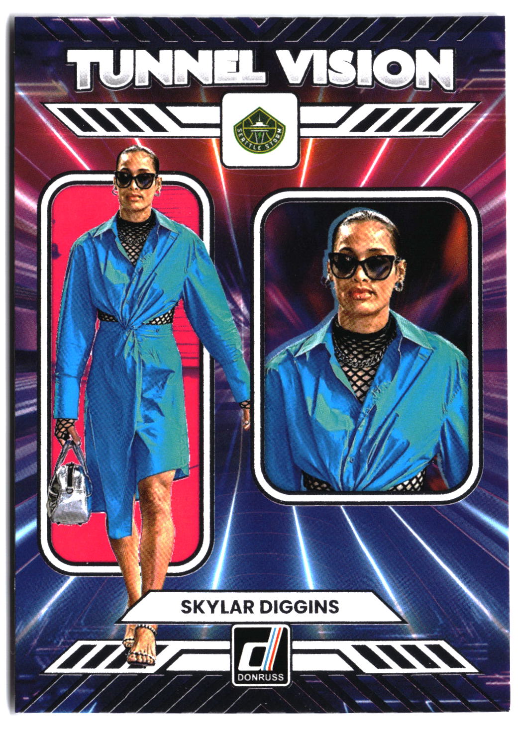 2025 Donruss WNBA #7 Skylar Diggins Tunnel Vision