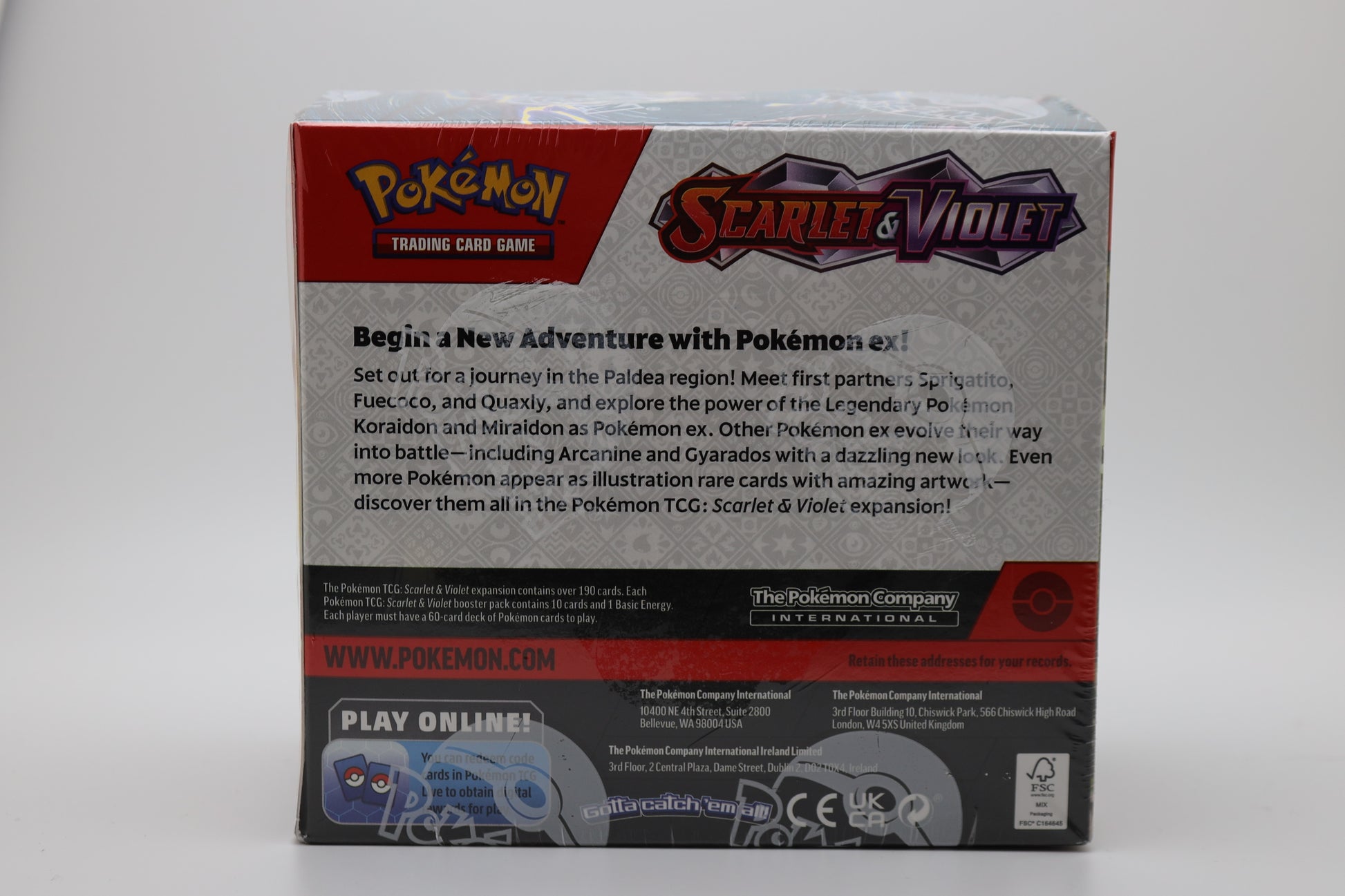 Pokémon EN Scarlet & Violet Booster Box - SV01: Scarlet & Violet Base Set (SV1)