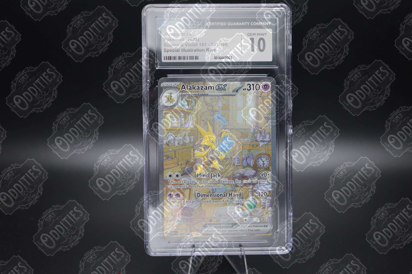 CGC Graded Alakazam ex - 201/165 - SV: Scarlet & Violet 151 (MEW) CGC Graded Alakazam ex - 201/165 - SV: Scarlet & Violet 151 (MEW)