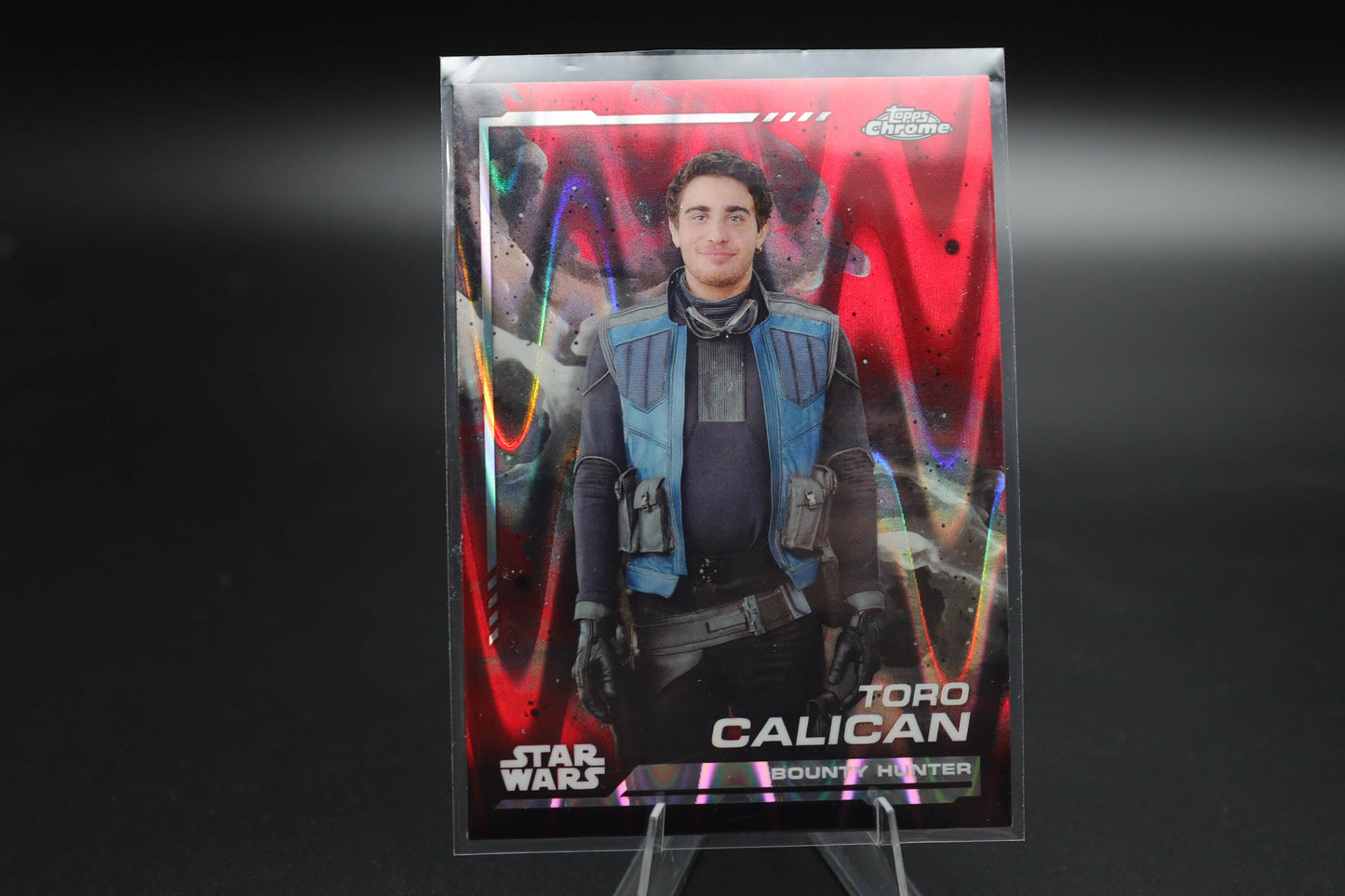 2024 Topps Chrome Star Wars Toro Calican [Red Wave Refractor] #50