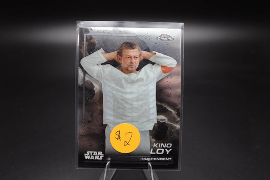 2024 Topps Chrome Star Wars Trading Card #11 Kino Loy