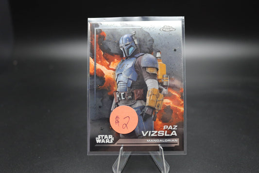 2024 Topps Chrome Star Wars #49 Paz Vizsla