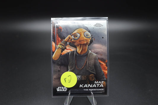 2024 Topps Chrome Star Wars #134 Maz Kanata