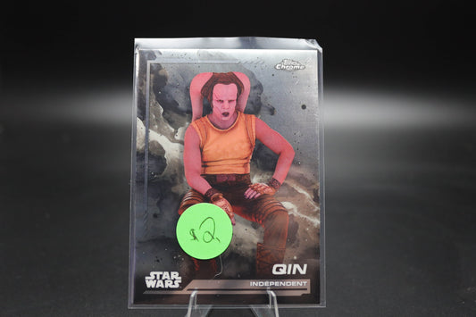 2024 Topps Chrome Star Wars Qin Base #58