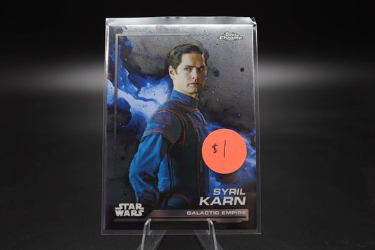 2024 Topps Chrome Star Wars Syril Karn #12