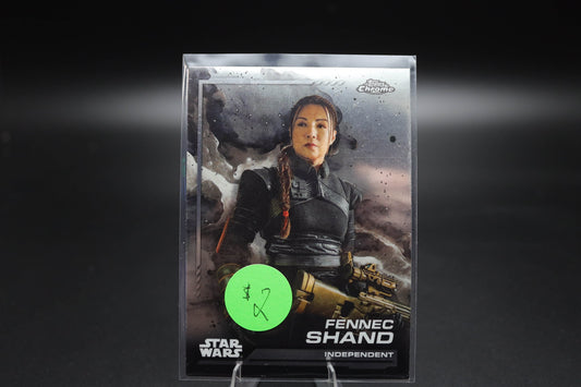 2024 Topps Chrome Star Wars Card #20 Fennec Shand