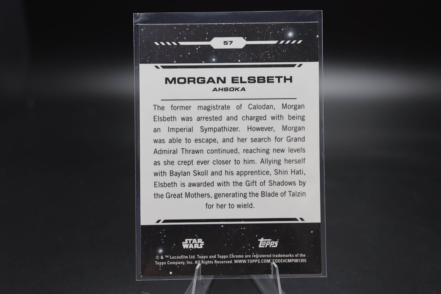 2024 Topps Chrome Star Wars #57 Morgan Elsbeth