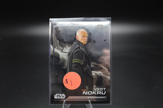 2024 Topps Chrome Star Wars Vect Nokru #75 Base