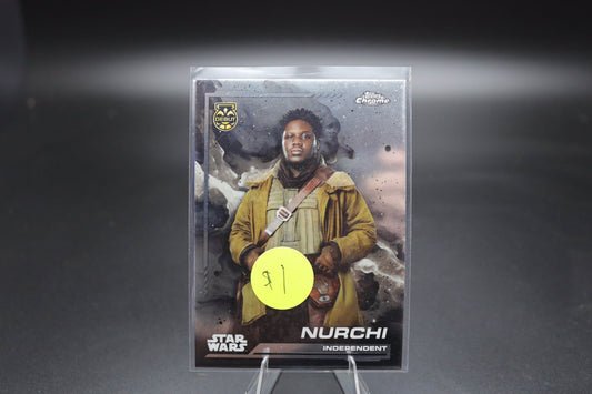 2024 Topps Chrome Star Wars #92 NURCHI DEBUT