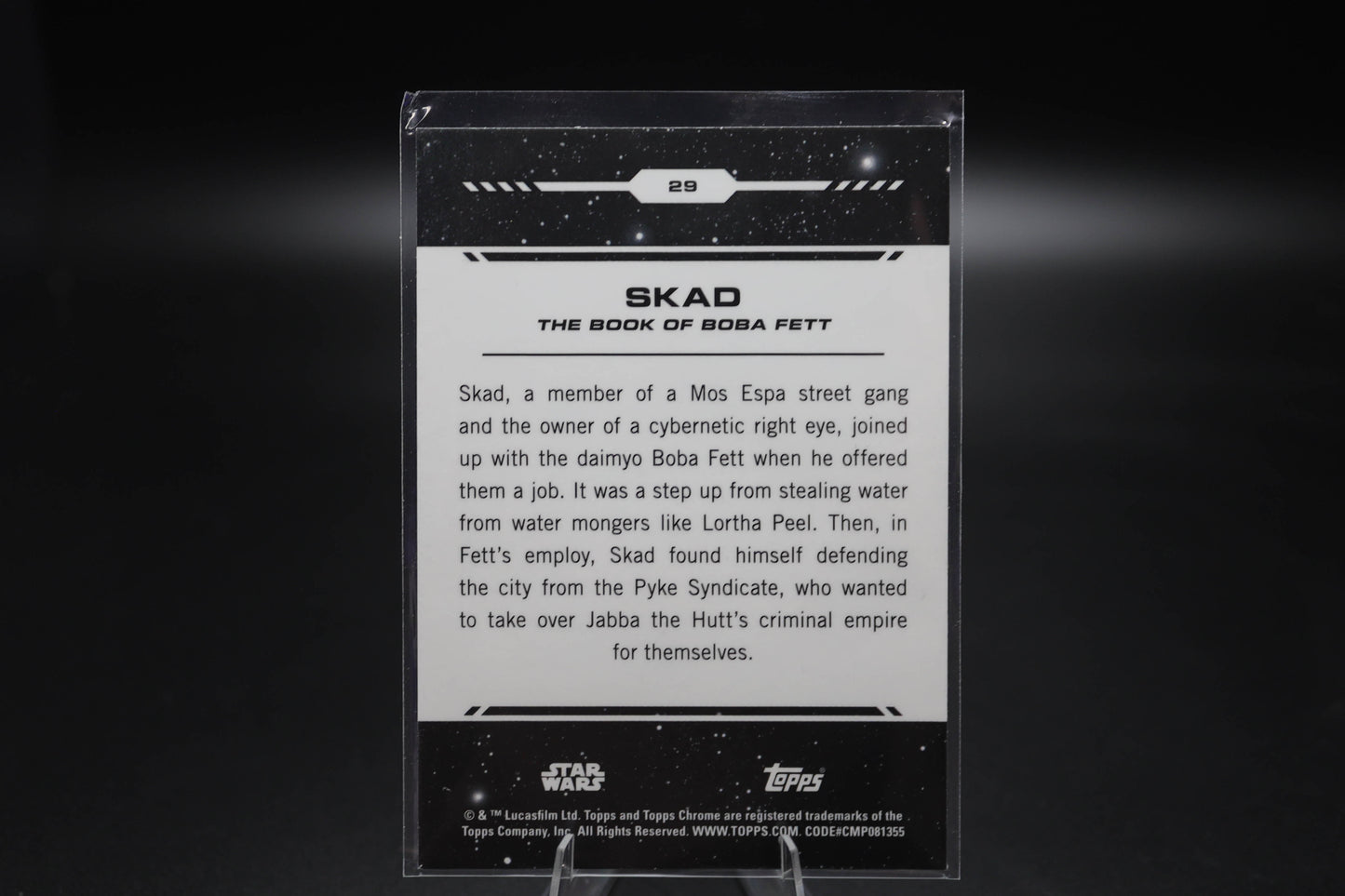 2024 Topps Chrome Star Wars Skad Independent #29