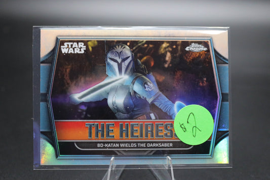 2024 Topps Chrome The Heiress Bo-Katan Star Wars #TH-5