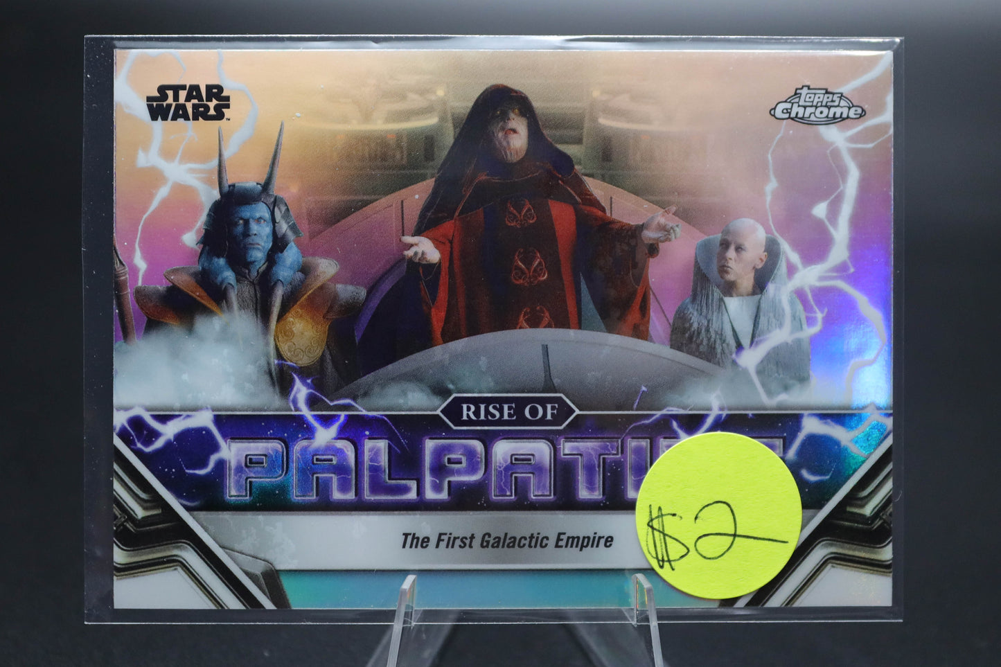 2024 Topps Chrome Star Wars THE FIRST GALACTIC EMPIRE Rise of Palpatine Base #10