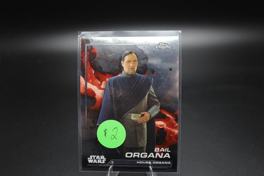 2024 Topps Chrome Star Wars #74 Bail Organa