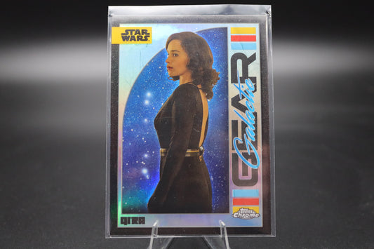 2024 Topps Chrome Star Wars Galactic Gear Qi'ra #GG-13